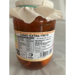 Lomo extra frito. Tarro de...
